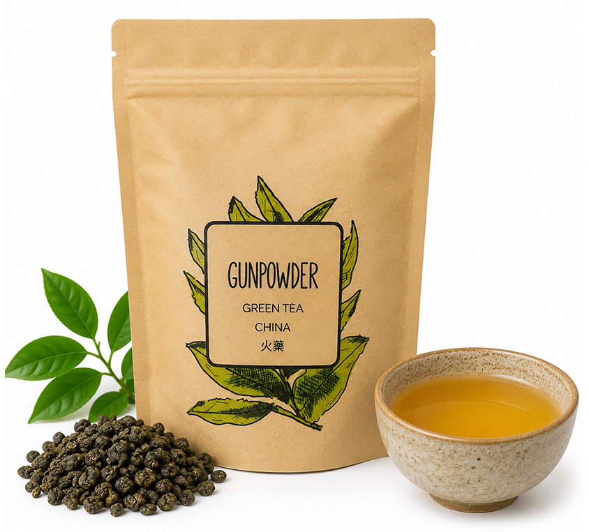 Gunpowder Leo Tea w opakowaniu doypack
