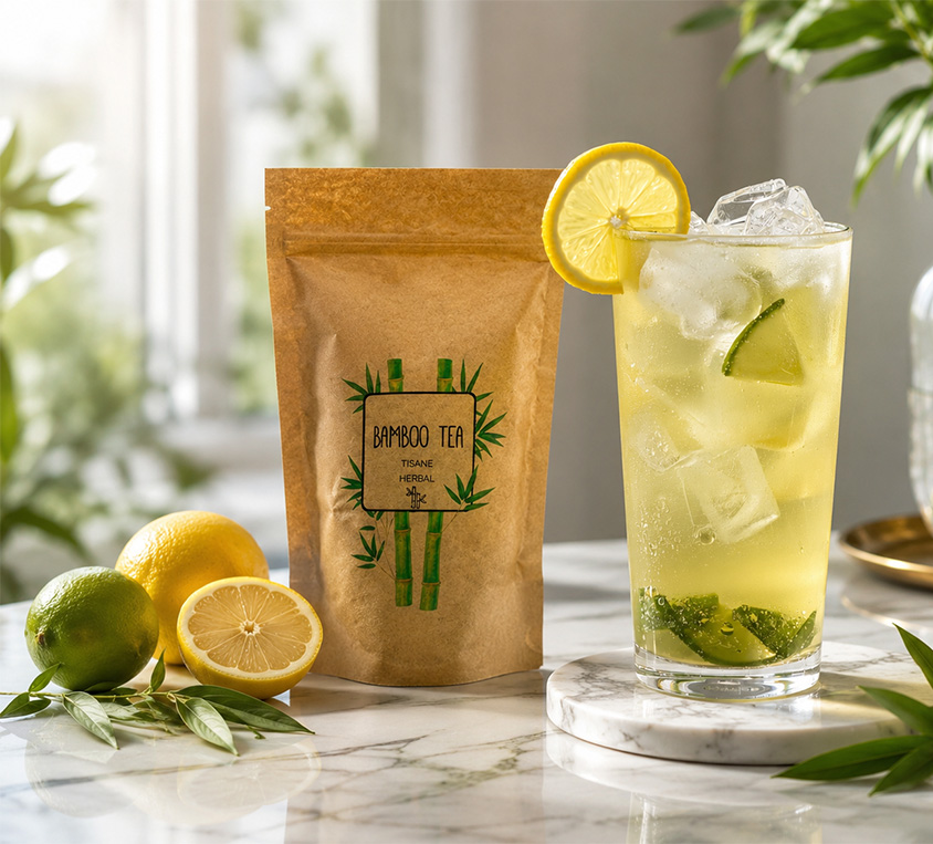 Bamboo Tea Citrus Fresh z cytryną i ogórkiem