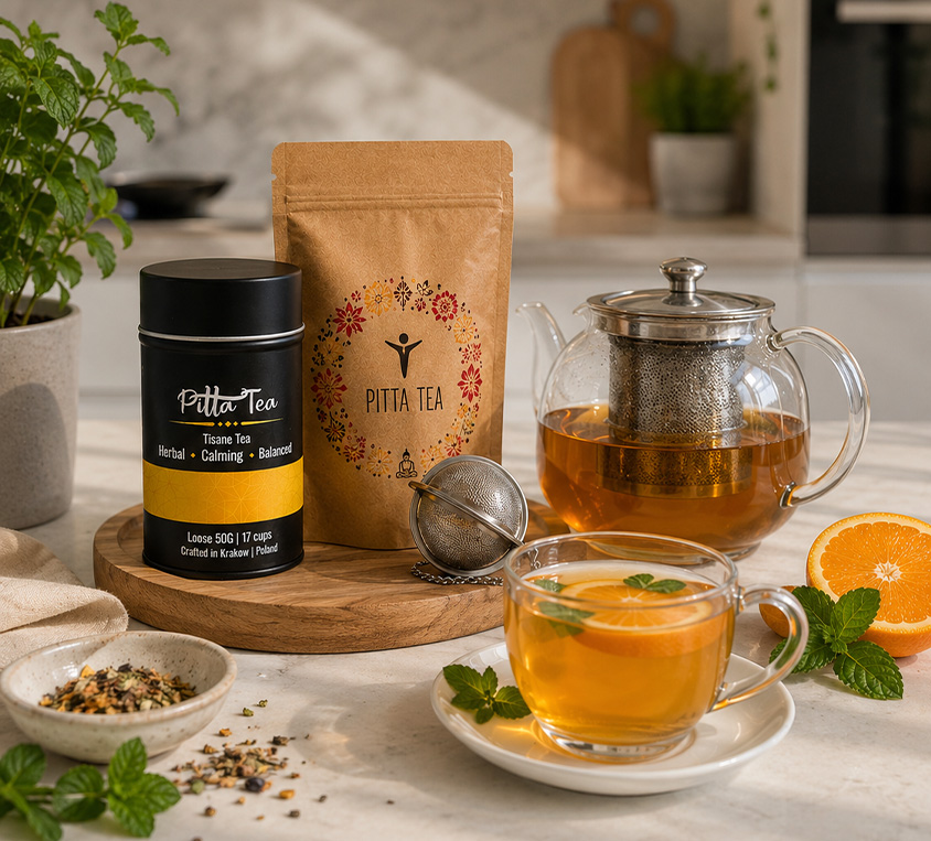 Pitta Mint Orange z pomarańczą, miętą i trawą cytrynową